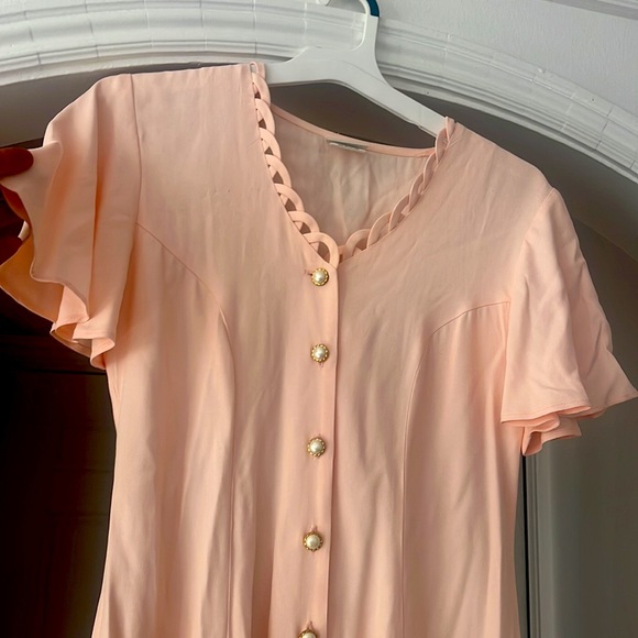 Vintage Words dress - Picture 2 of 7